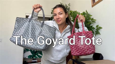 how.much is a goyard tote|Goyard tote bag size comparison.